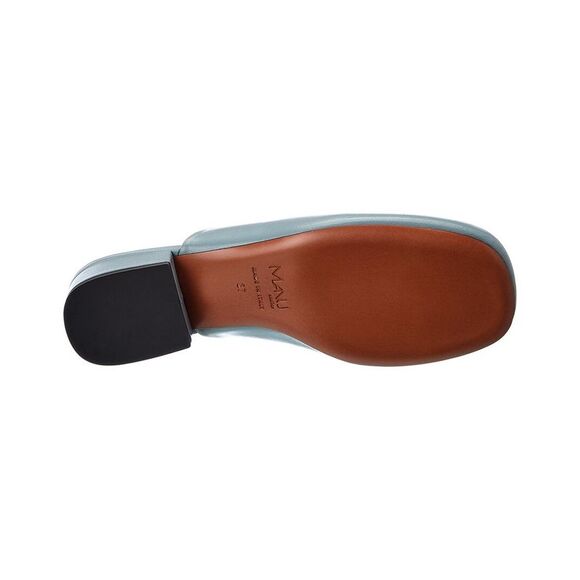 Manu Atelier Beste Leather Slipper, Blue - Picture 4 of 5